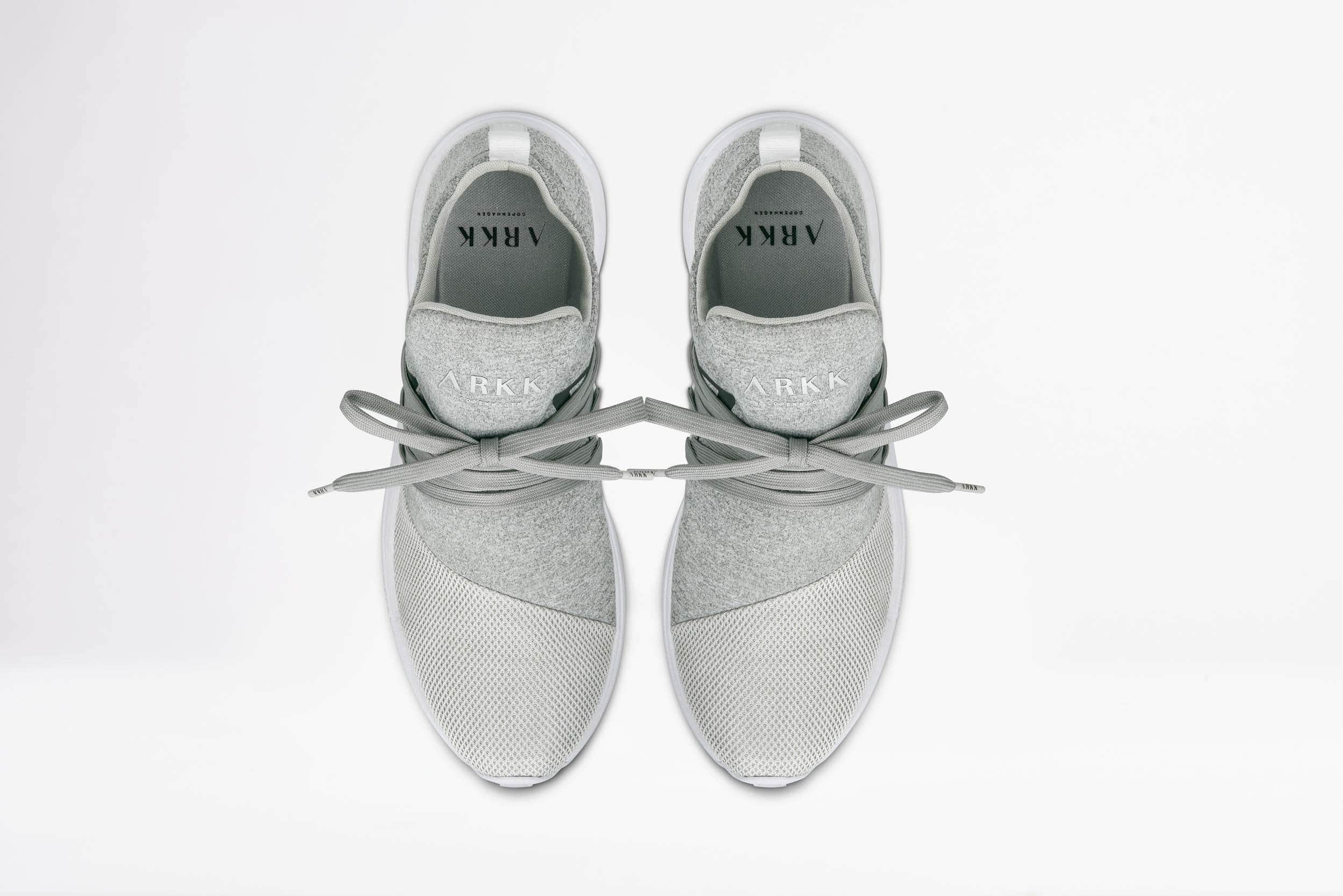 ARKK Collection Raven S-E15 Grey Melange Mesh - Men Raven Light Grey Melange